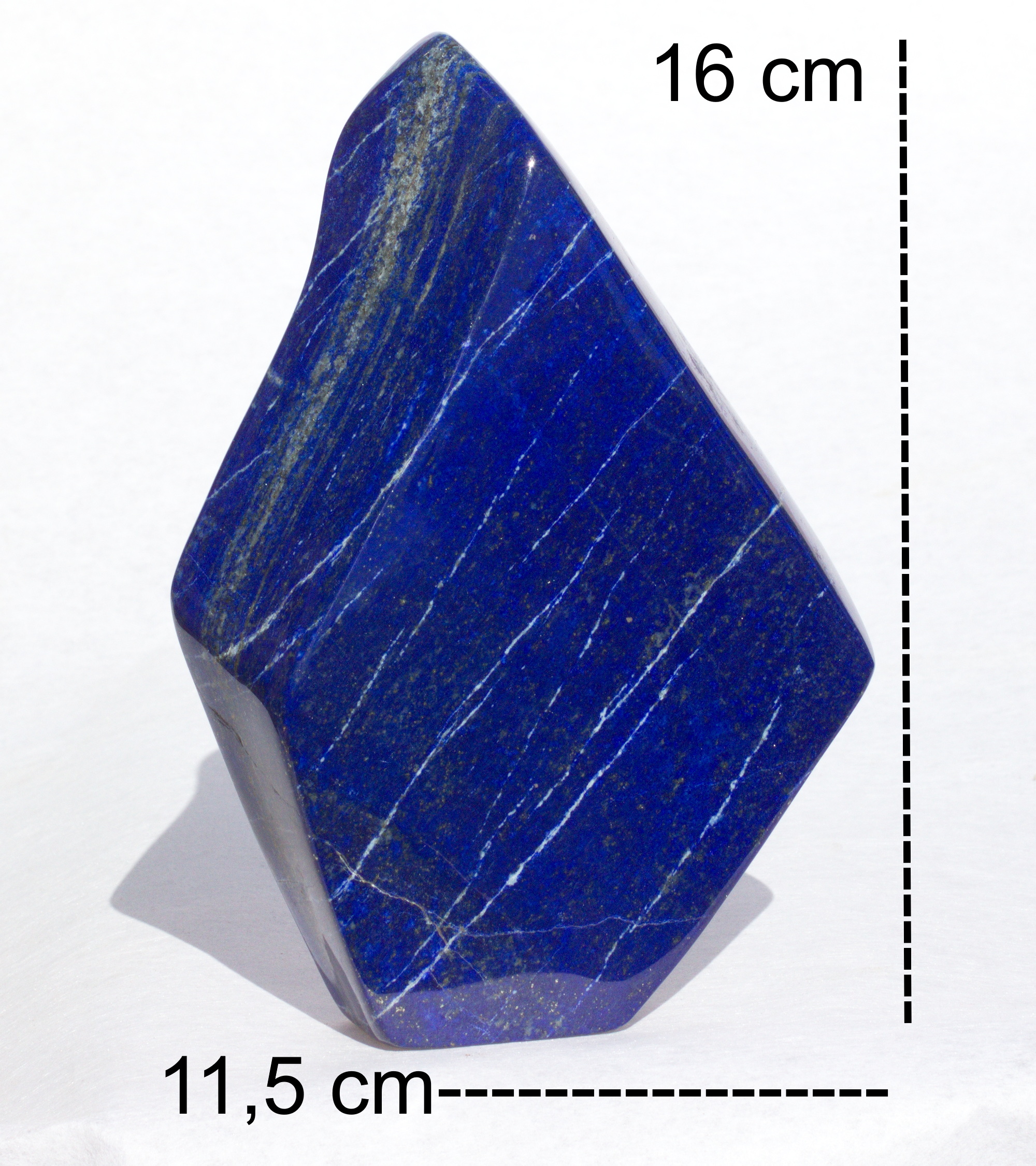 Lapis Lazuli in Freeform geschliffen, aus Afghanistan