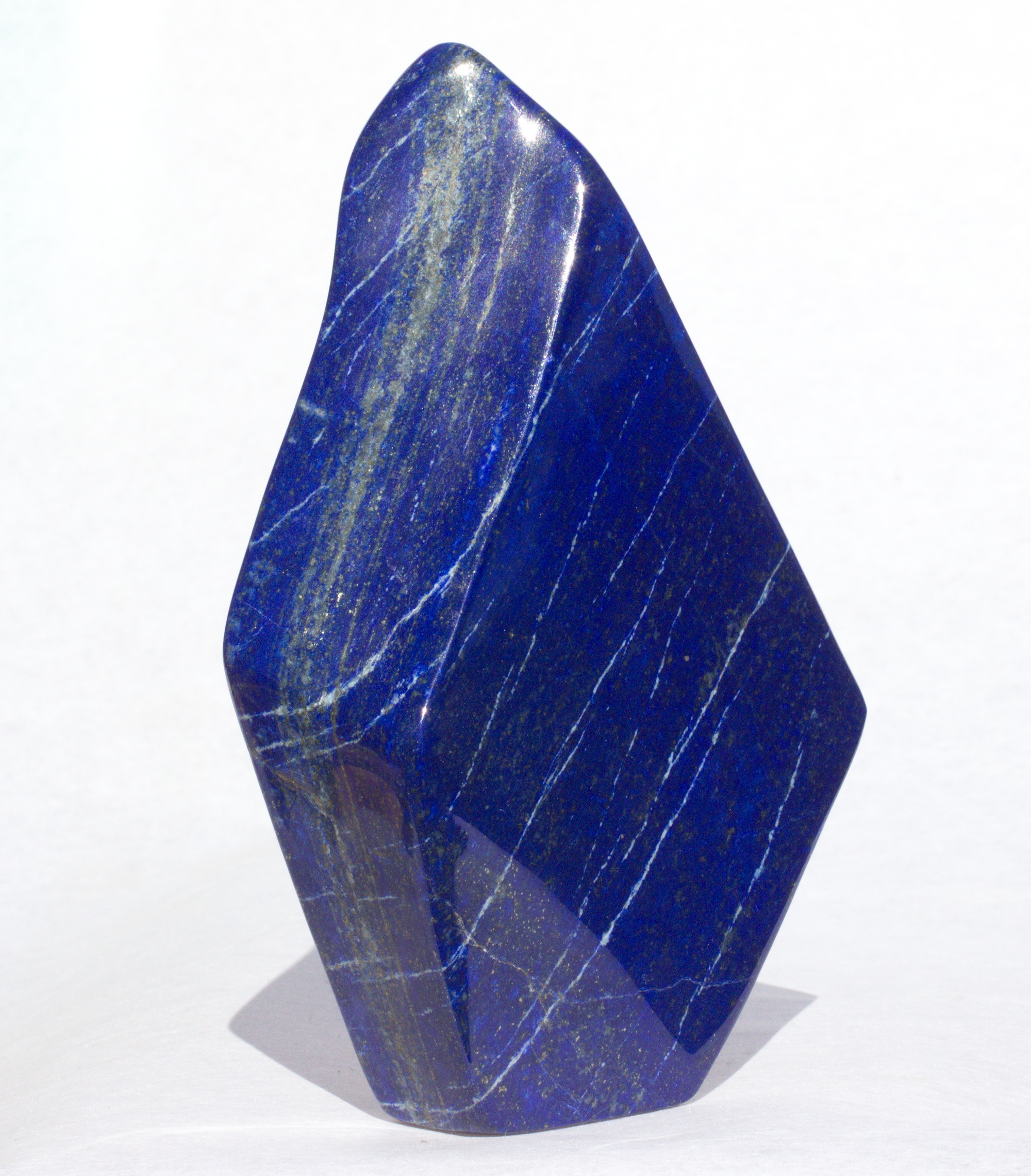 Lapis Lazuli in Freeform geschliffen, aus Afghanistan