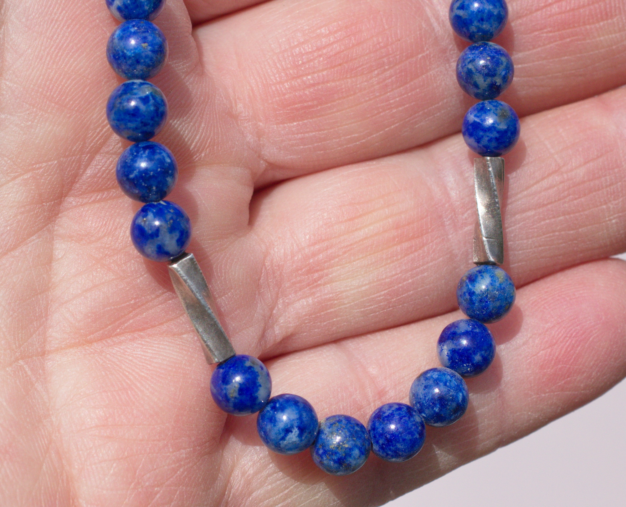 Lapis Lazuli Edelsteinkette 